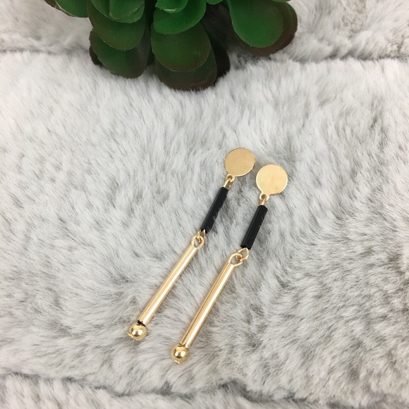 Korean style earrings set tassel long dangle drop - Picture 7 of 8